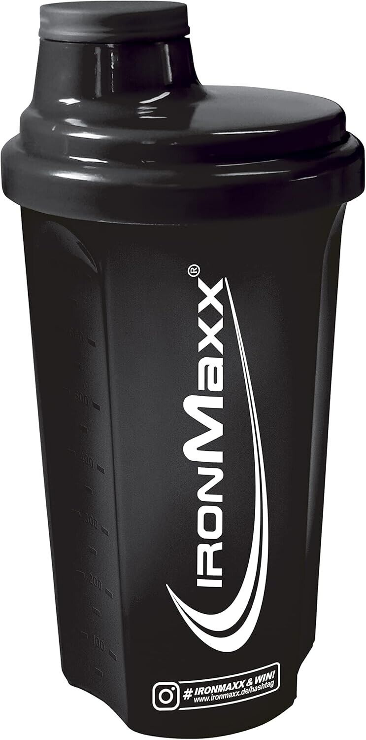 IronMaxx Eiweiß Shaker -mit Sieb & Schraubdeckel 700ml | Proteinshaker