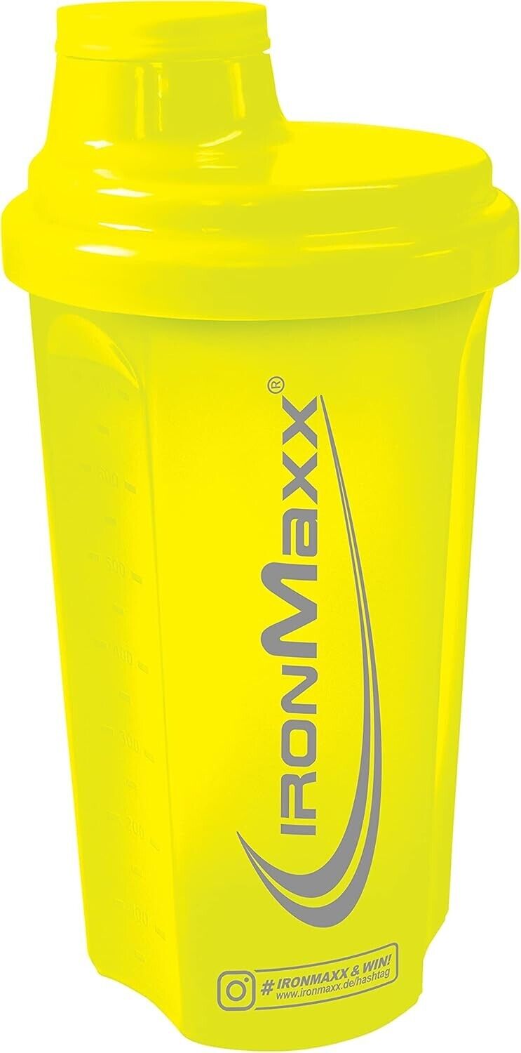 IronMaxx Eiweiß Shaker -mit Sieb & Schraubdeckel 700ml | Proteinshaker