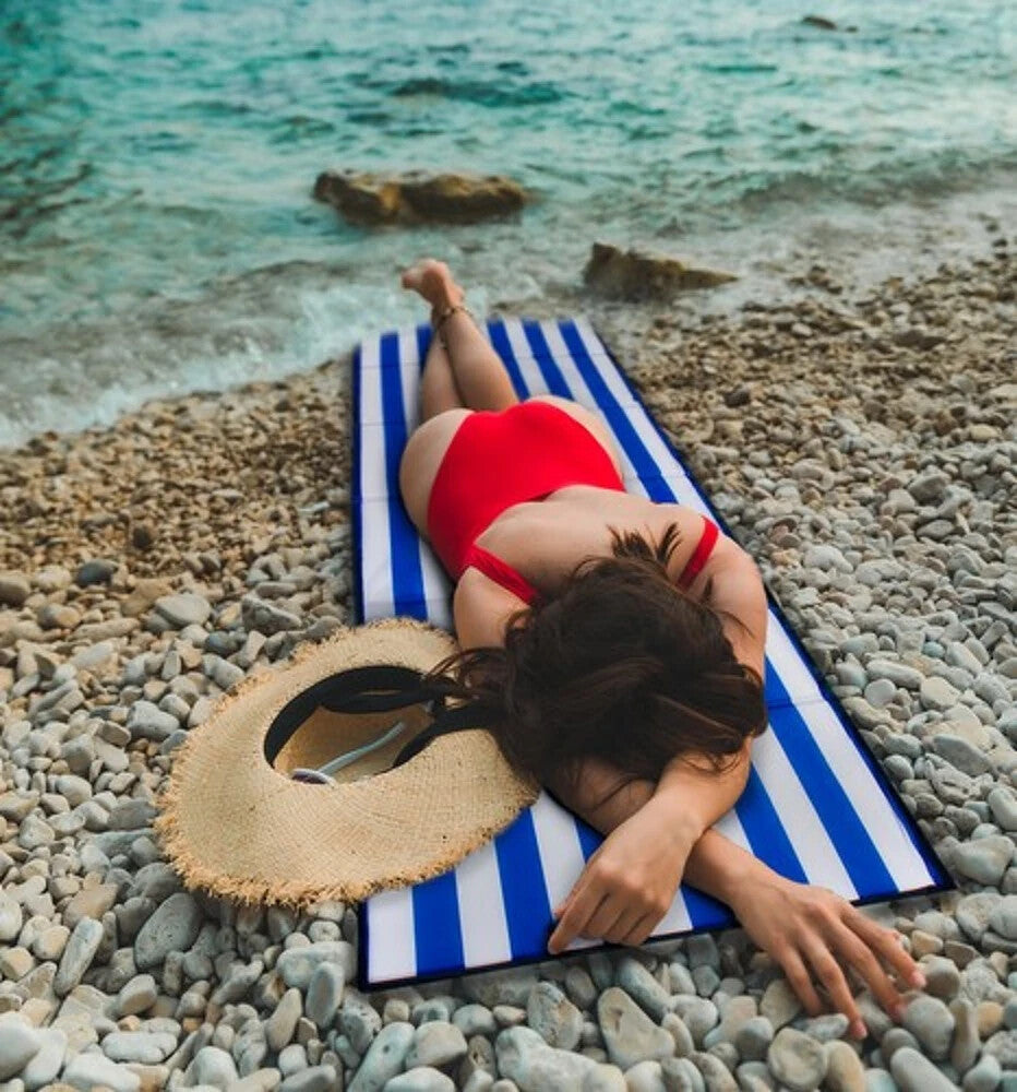 Strandauflage Faltbar Komfortabel Dick Isoliermatte mit Tragegriff Groß 190x66cm

🏖️🌞🏖️