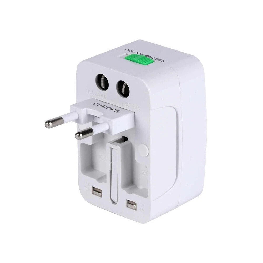 Universal Reiseadapter Weltweit – 150 Länder Netzstecker Konverter 🌍✈️🧳

🔌
