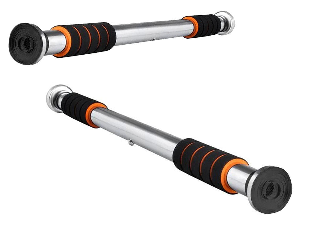 Verstellbare Klimmzugstange aus Stahl – 61,5 bis 102 cm | Rutschfest & Stabil