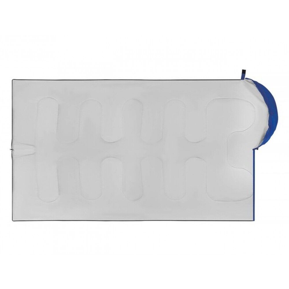 2in1 Schlafsack mit Kapuze 200×75 cm – Mumienschlafsack & Decke für Camping