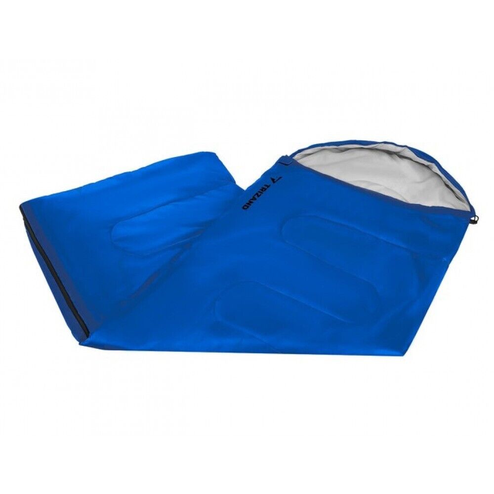 2in1 Schlafsack mit Kapuze 200×75 cm – Mumienschlafsack & Decke für Camping
