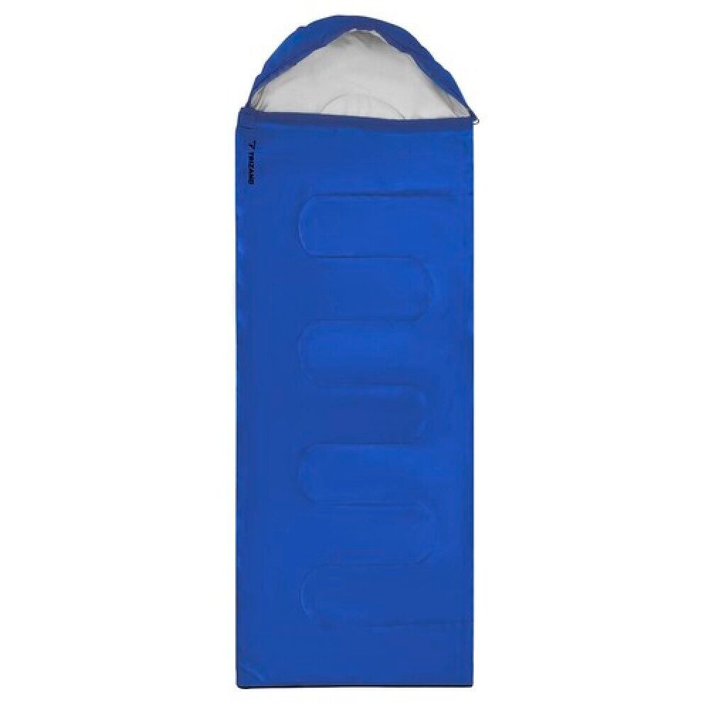 2in1 Schlafsack mit Kapuze 200×75 cm – Mumienschlafsack & Decke für Camping