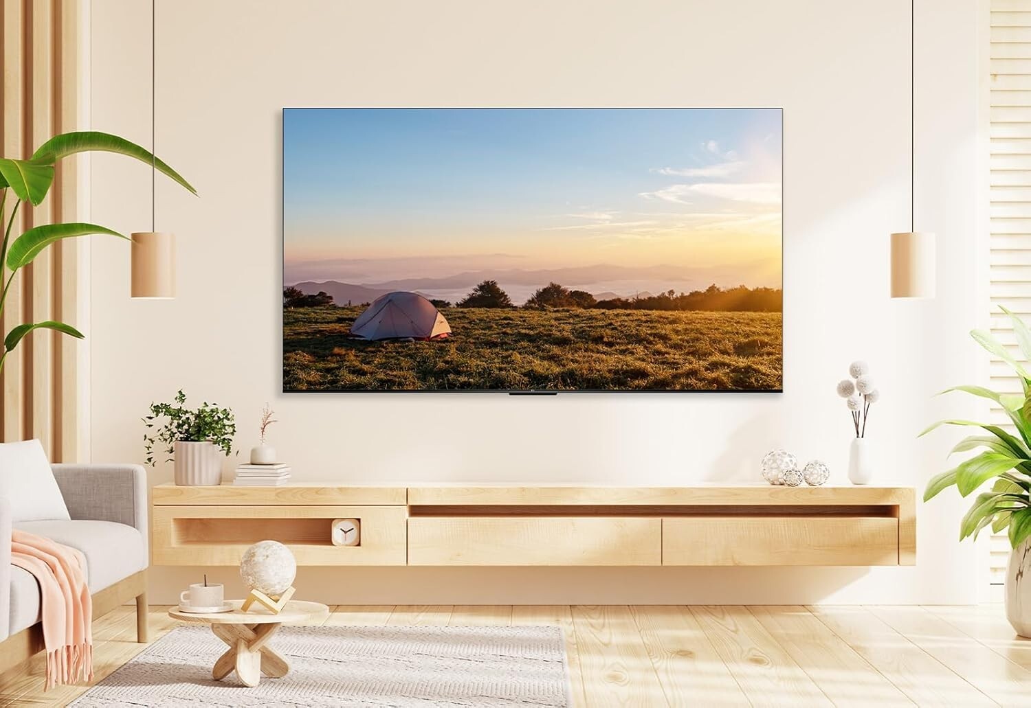 55 Zoll 4K Ultra HD Smart TV – HDR10, Dolby Audio, Micro Dimming, Google TV