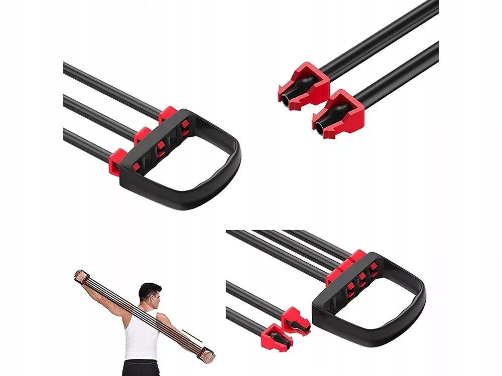 Übungsexpander Set – 5 Widerstandsbänder 16–40 kg für effektives Ganzkörpertraining