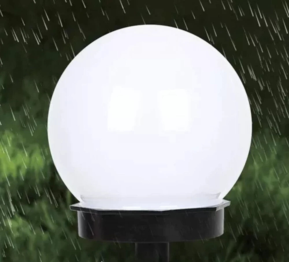 Solar Gartenleuchten Kugel 6er Set LED Außen – Dämmerungssensor IP44