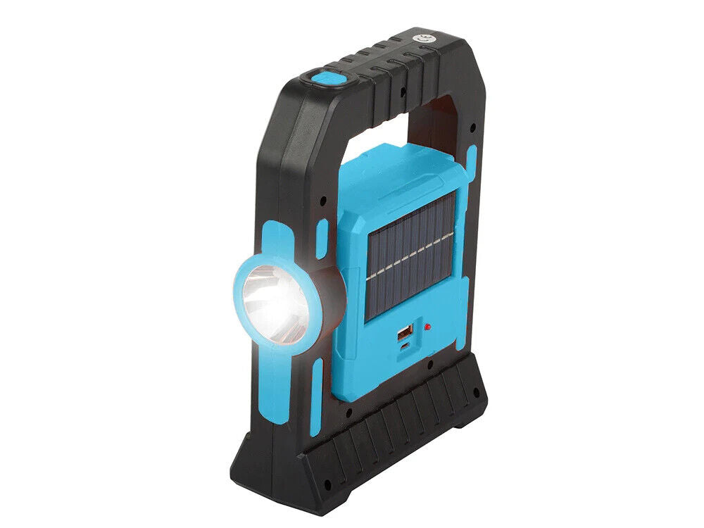 LED Solar Campinglampe Akku Laterne mit Powerbank Outdoor Zeltlampe