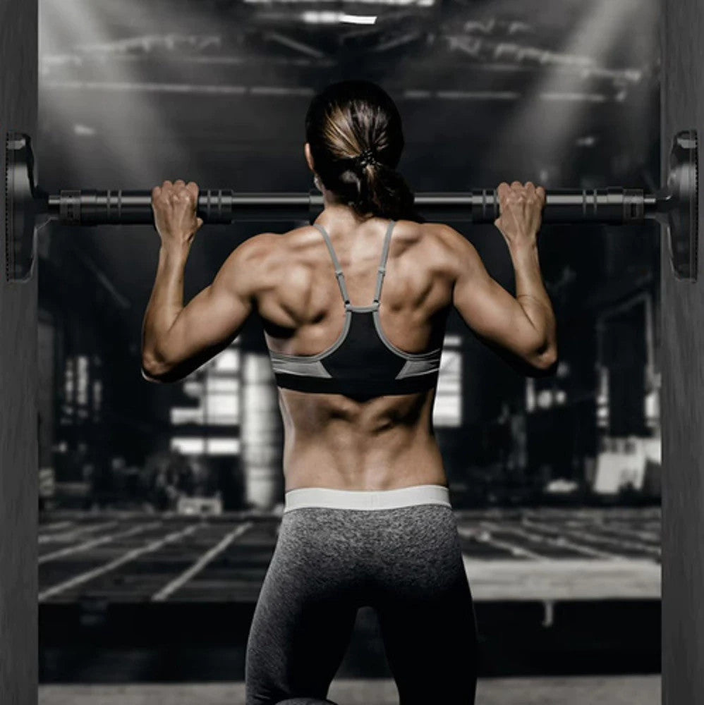 Klimmzugstange für Türrahmen 70–100 cm – Verstellbare Pull-Up Bar bis 180 kg ohne Bohren