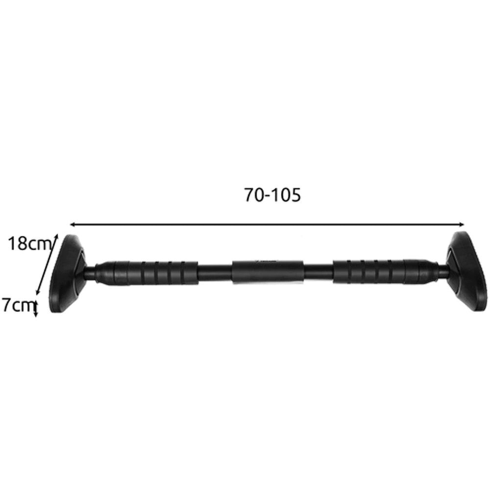 Klimmzugstange für Türrahmen 70–100 cm – Verstellbare Pull-Up Bar bis 180 kg ohne Bohren