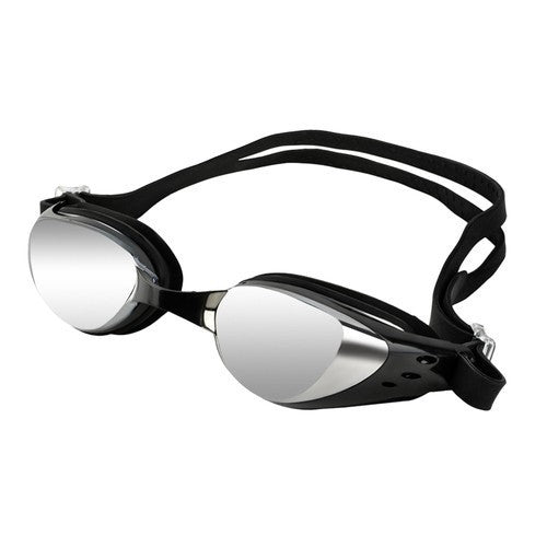 Schwimmbrille Set mit UV-Schutz & Antifog – inklusive Ohrstöpsel, Nasenklammer und Etui