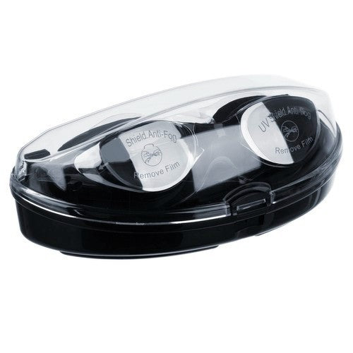 Schwimmbrille Set mit UV-Schutz & Antifog – inklusive Ohrstöpsel, Nasenklammer und Etui