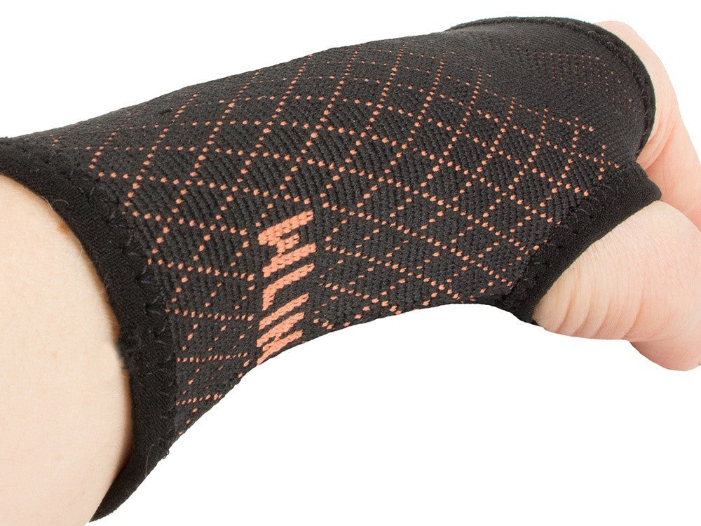 Handgelenkbandage mit Daumenloch – Elastische Handgelenkstütze mit Stabilisator