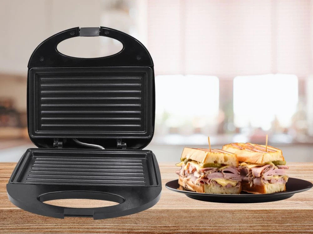 Elektrischer Kontaktgrill Doppelplatte Toaster Küchen-Grill Sandwich Steak Maker