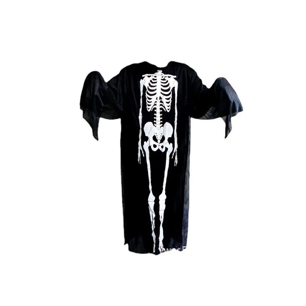 2 stück Gruseliges Skelett Kostüm Kinder Damen Halloween Karneval Verkleidung Outfit 🦇✨