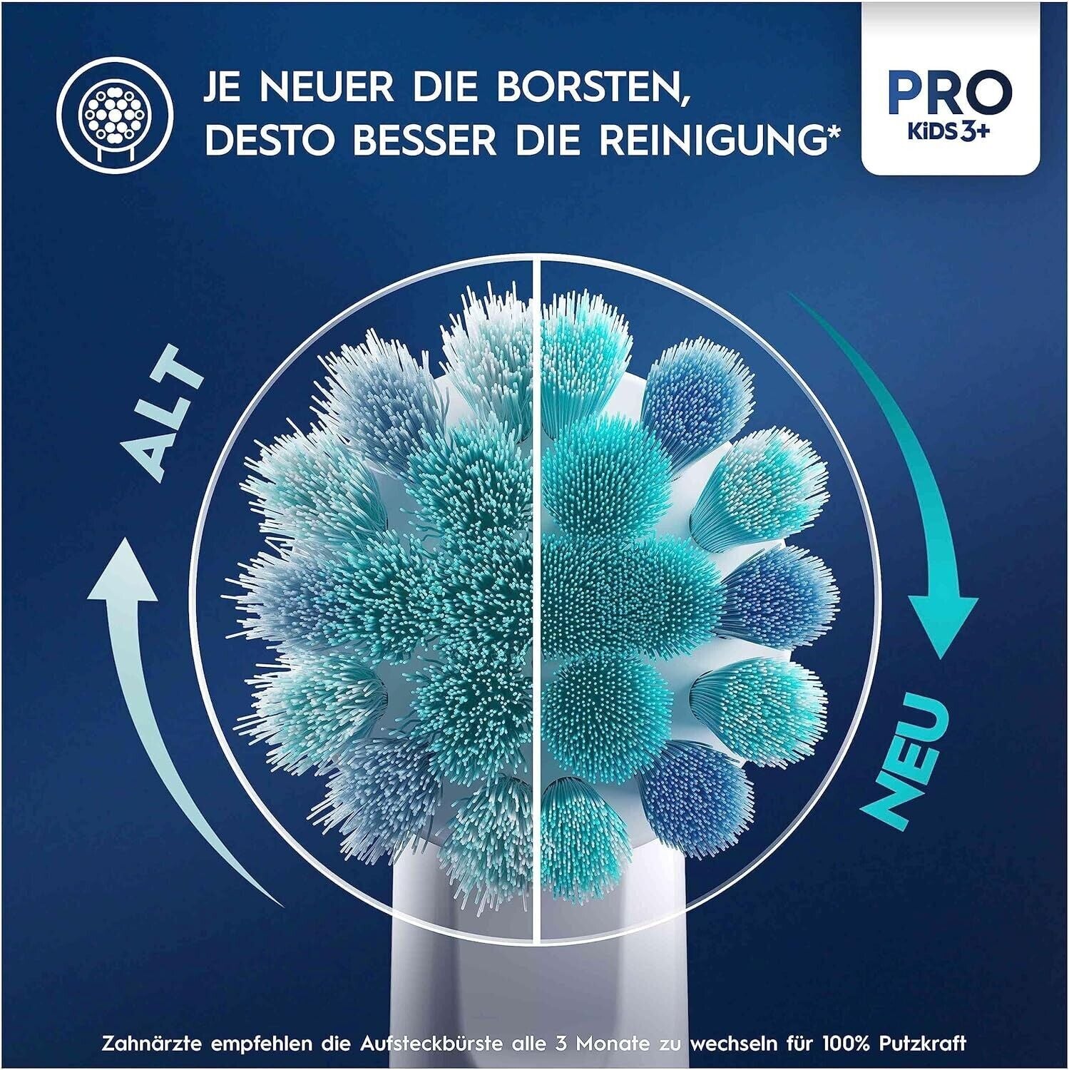 Oral-B Pro Kids Spiderman Elektrische Zahnbürste für Kinder ab 3 Jahren mit Sensitiv+ Modus & extra weichen Borsten