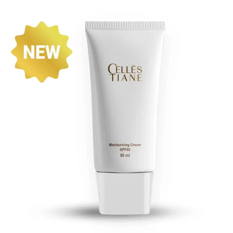CELLES TIANE Feuchtigkeitscreme SPF50 | Gesichtspflege Sonnencreme 50ml