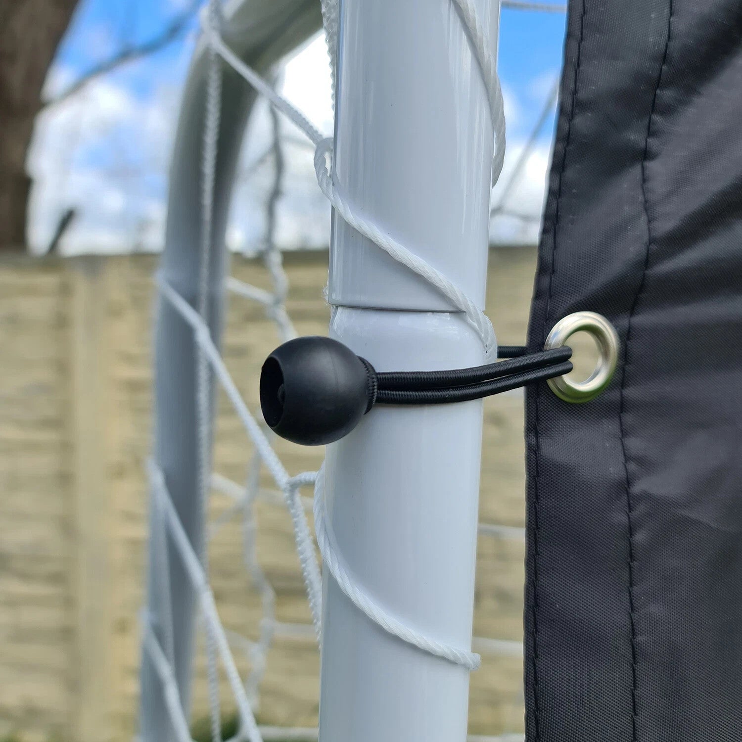Fußballtor mit Torwand & Zielmatte 240x170 cm – Trainingsset für Garten & Kinder