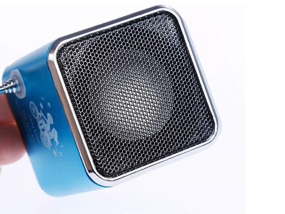 Mini Bluetooth Lautsprecher tragbar mit FM Radio USB AUX microSD