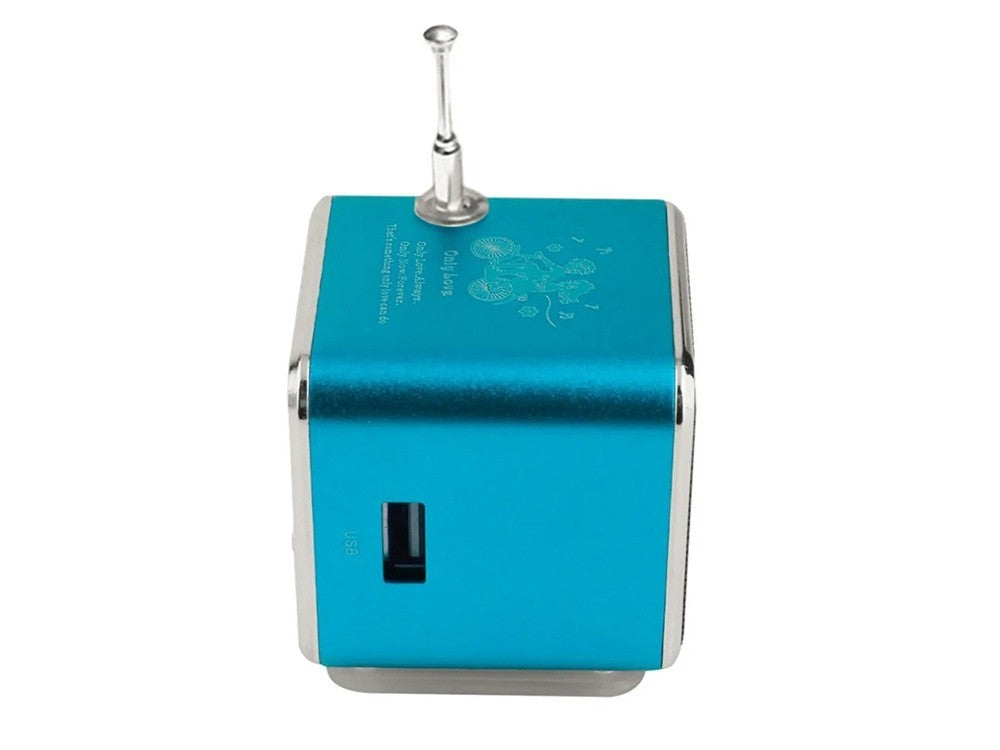 Mini Bluetooth Lautsprecher tragbar mit FM Radio USB AUX microSD