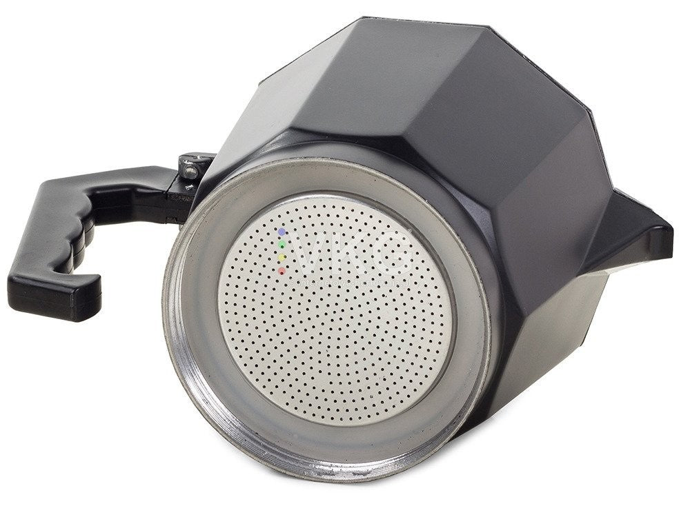 Espressokocher Aluminium 9 Tassen 450 ml – Moka Kaffeemaschine für Gas & Elektroherd