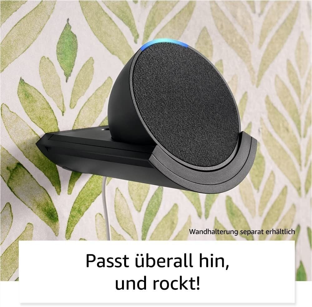 Echo Pop | Kompakter Alexa Smart Speaker mit vollem Klang & Bluetooth