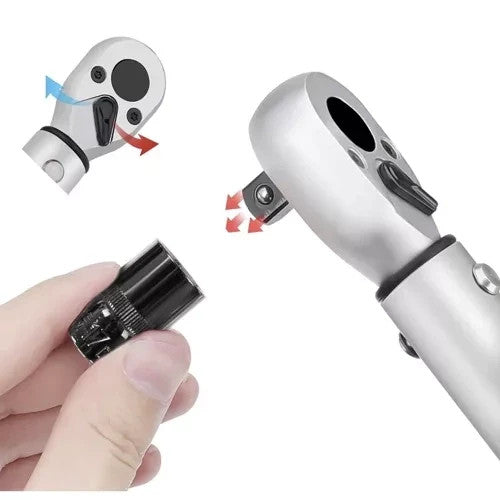 Bigstren Drehmomentschlüssel 1/2 Zoll 28–210 Nm mit Stecknüssen & Koffer