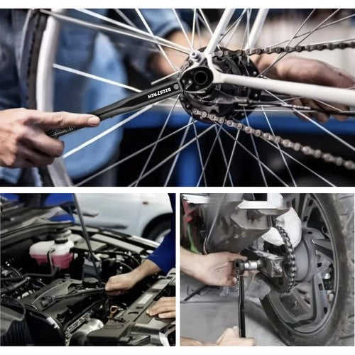 Profi Drehmomentschlüssel 1/4 Zoll 2-24 Nm mit Ratsche & Koffer für Fahrrad und Motorrad