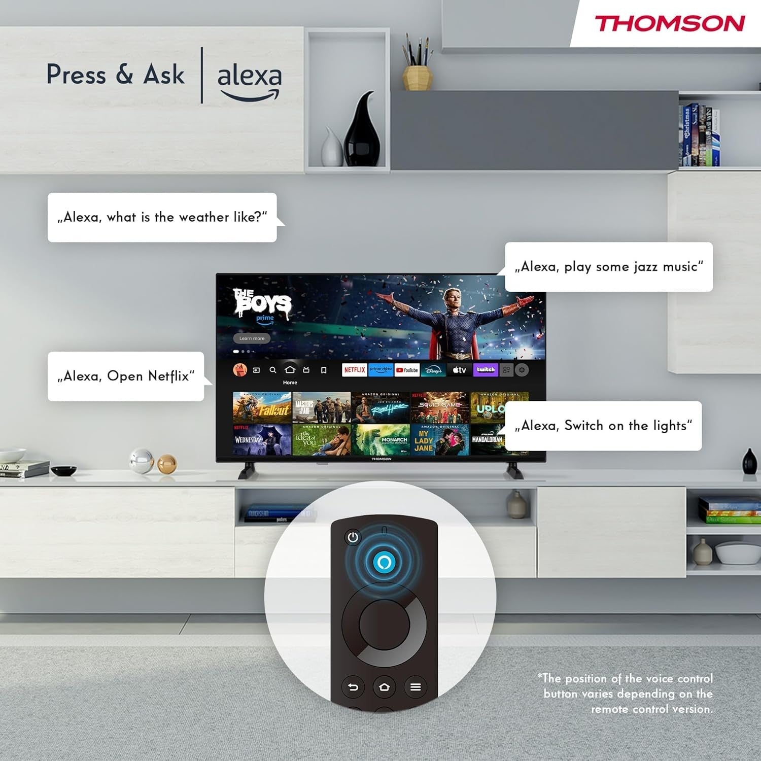 THOMSON 32 Zoll Smart TV HD LED Fire TV Alexa WLAN Triple Tuner HDMI 📺