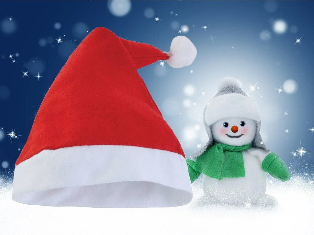 Weihnachtsmütze Nikolausmütze Weihnachtsmann Mütze Rote Santa Mütze Erwachsene