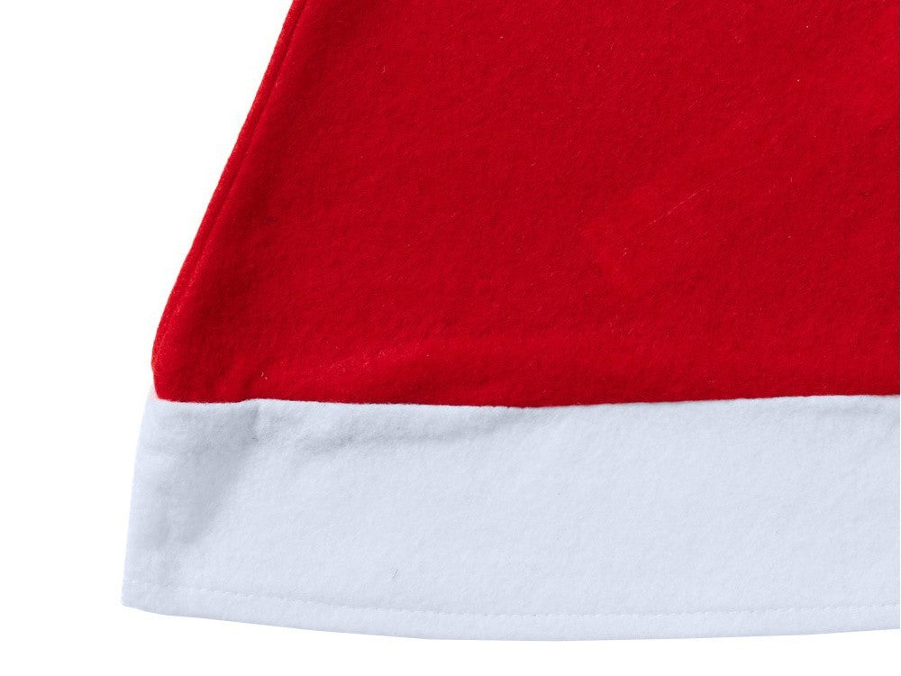 Weihnachtsmütze Nikolausmütze Weihnachtsmann Mütze Rote Santa Mütze Erwachsene