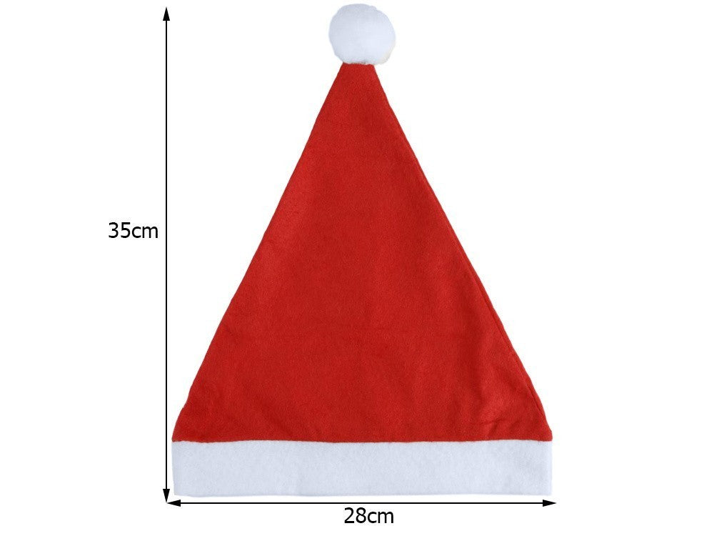 Weihnachtsmütze rot - unisex Größe - Nikolausmütze rot- für Weihnachten
