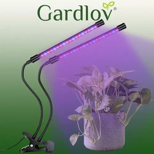 LED Pflanzenlampe 20W mit Timer und Dimmer – Pflanzenlicht für Zimmerpflanzen & Anzucht