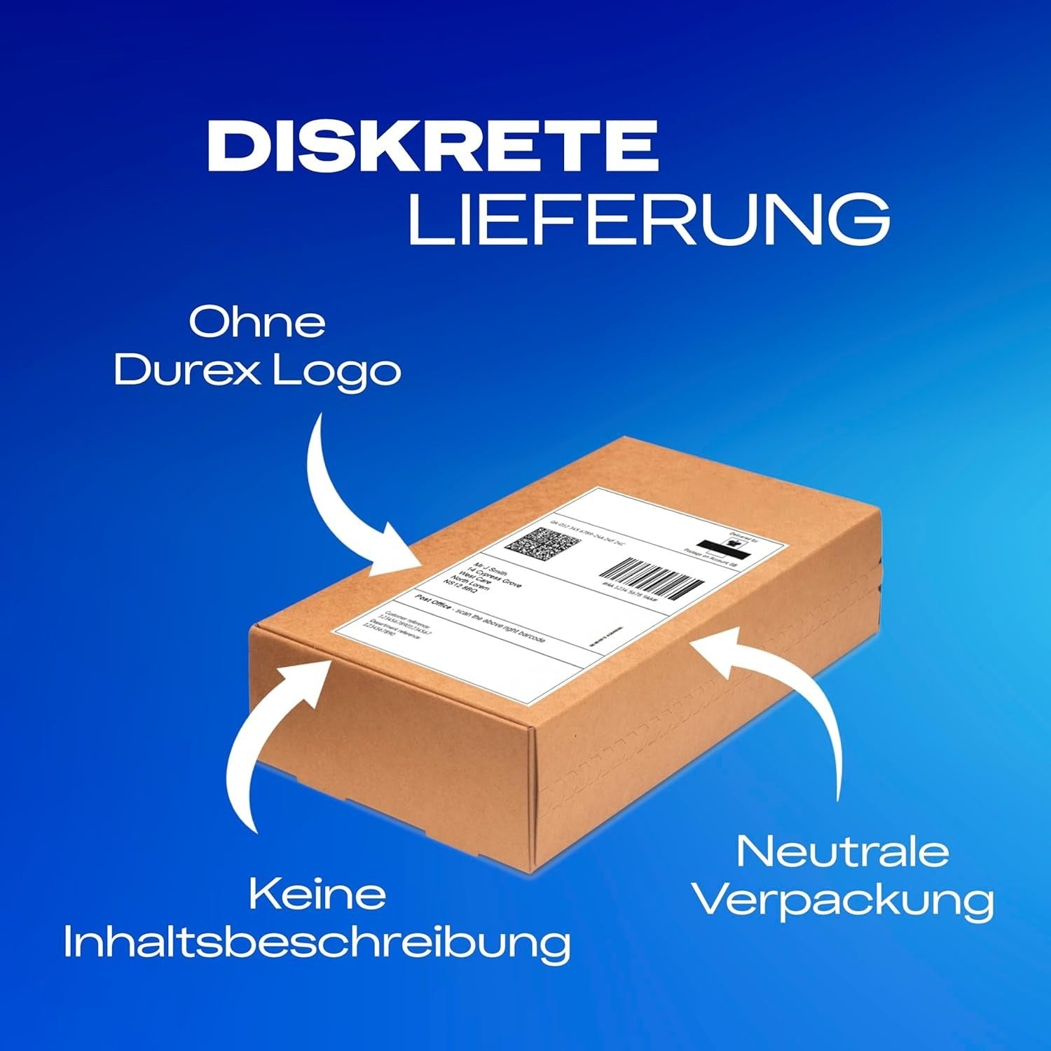 40 Stk Durex Pleasure Me Kondome – Gerippt & Genoppt, Extra Feucht