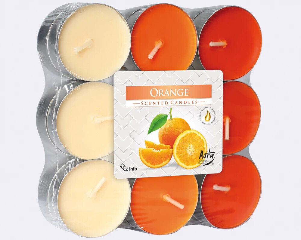 Duft Teelichter Duftkerzen Müller 18x Rose, Orange, Lavendel, Anti Tabak 💖🎄🤳✨