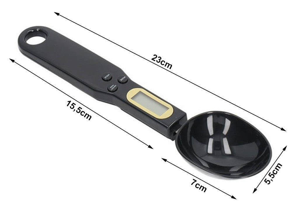 Wiegelöffel Löffel Waage 0,5-500g LCD Digital Messlöffel Küchenwaage