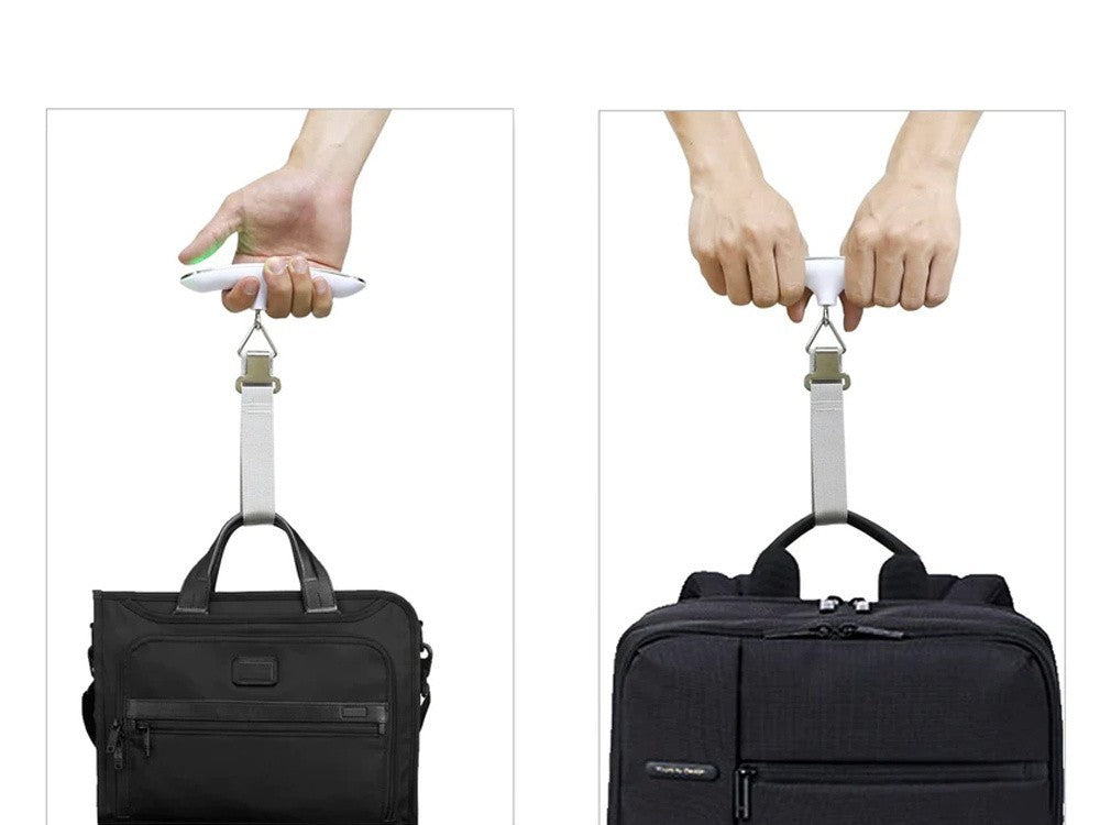 Digitale Gepäckwaage 50kg LCD Kofferwaage tragbar präzise Reise ✈️