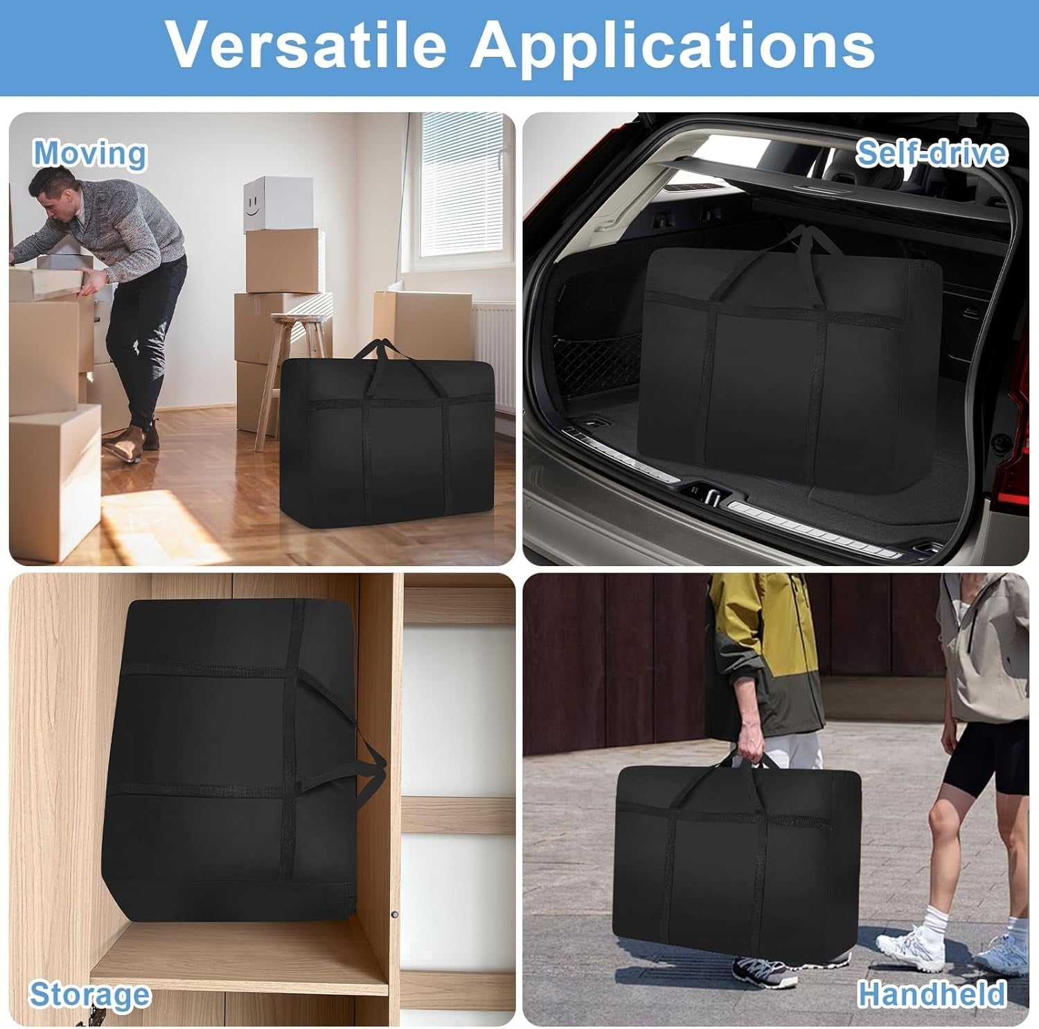 XXL Reisetasche 180L wasserdicht Duffel Bag Aufbewahrungstasche