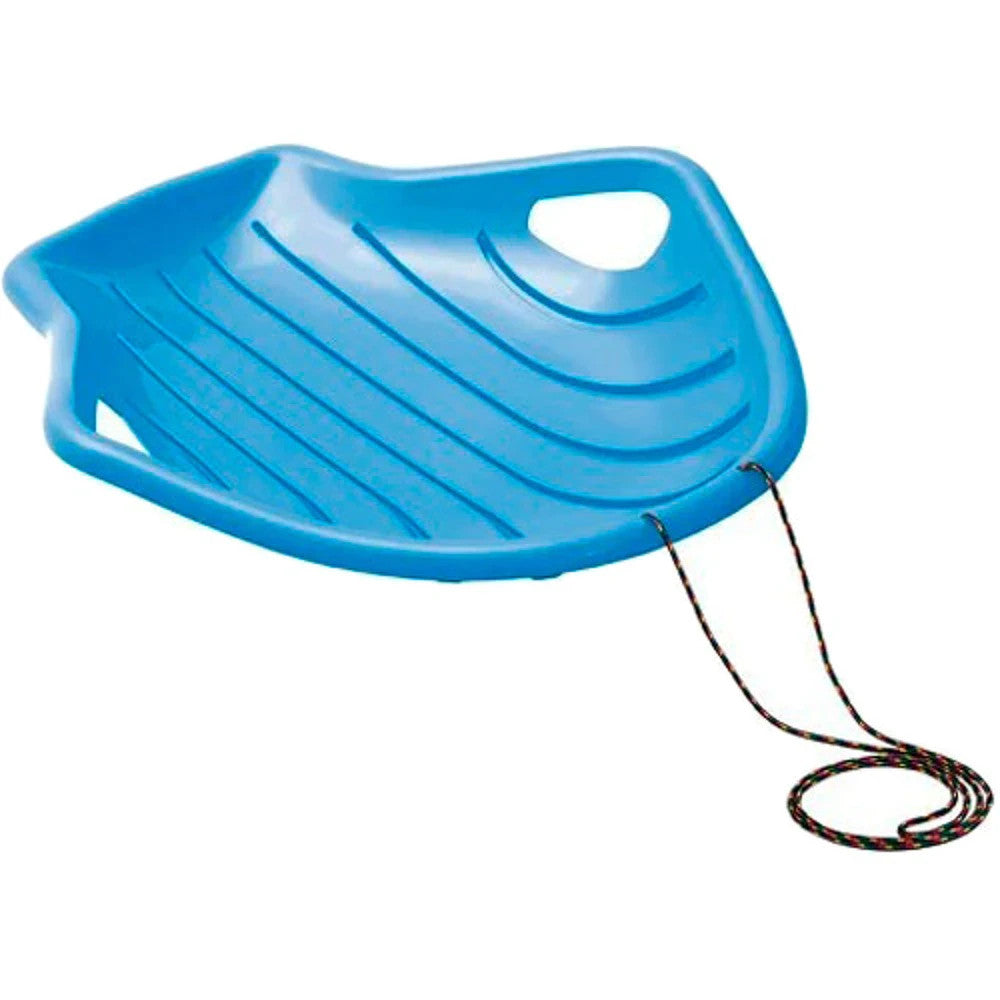 Schlitten 78x60 cm mit Zugseil – Robuster Schneeschlitten für Kinder und Jugendliche