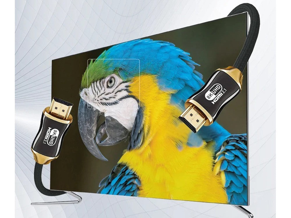 HDMI 2.1 Kabel Ultra High Speed 8K 60Hz 4K 120Hz Gold 3m