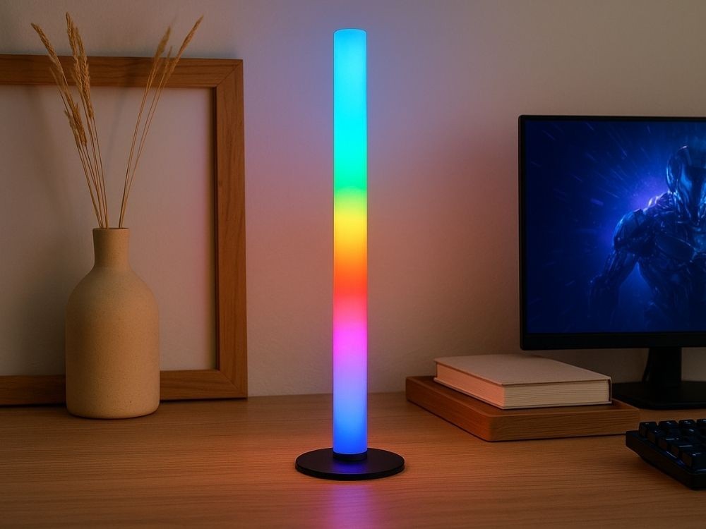 LED RGB Standlampe Bodenlampe Schreibtischlampe 40 cm Modern Dekorativ