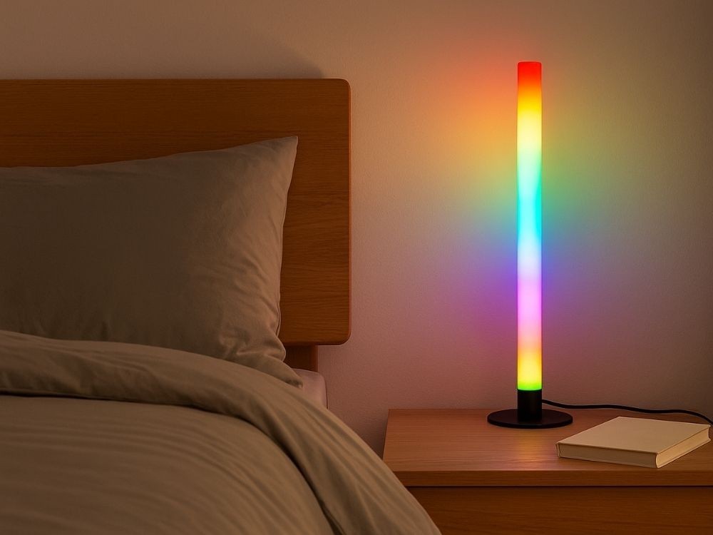 LED RGB Standlampe Bodenlampe Schreibtischlampe 40 cm Modern Dekorativ