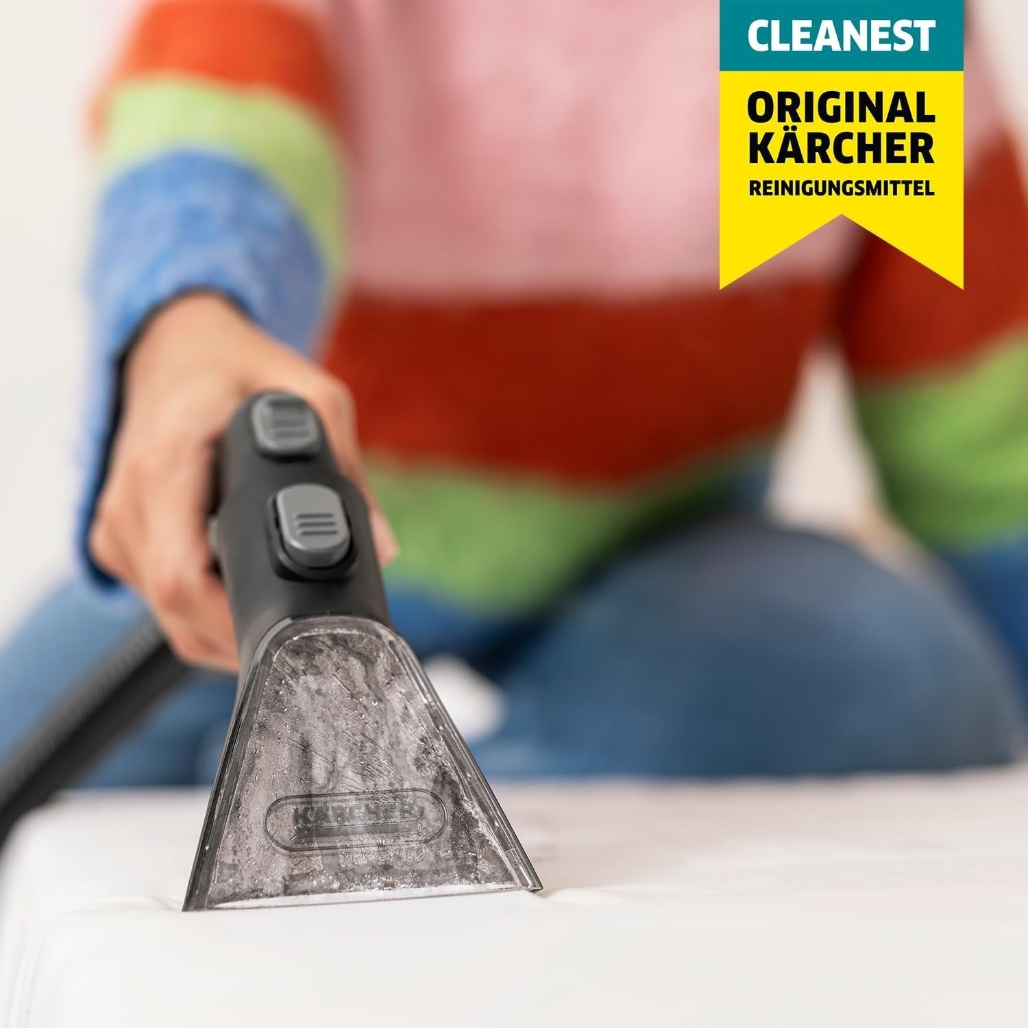 Kärcher Teppichreiniger RM 519, geeignet für die Reinigung von Teppichböden