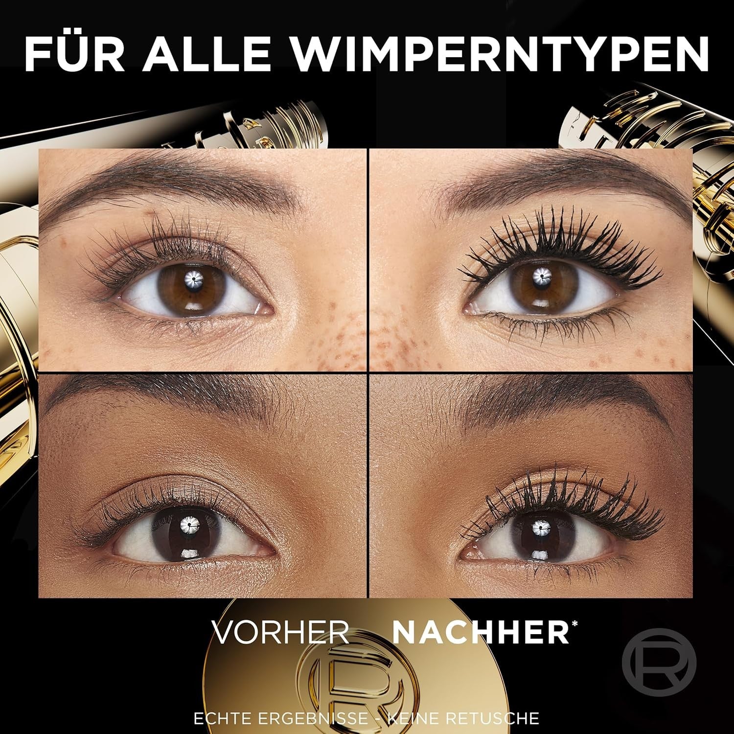 L'Oréal Volume Million Lashes Mascara Schwarz 10,5ml Volumen Effekt