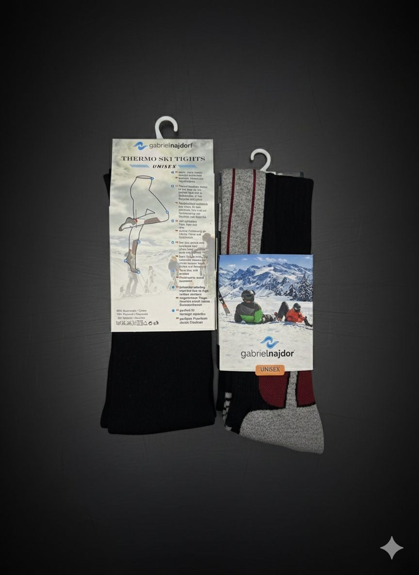 Gabriel Thermo Ski-Strumpfhose Unisex Größe M (39–42) – Warme Winter Unterwäsche