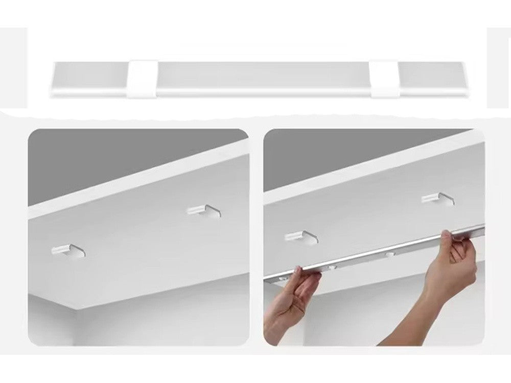 LED Unterbauleuchte 30 cm USB wiederaufladbar mit Bewegungsmelder und Dämmerungssensor