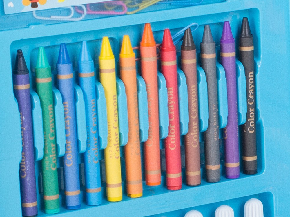 Künstlerset Malset im Koffer 68 Teile Zeichen- & Malkoffer Kinder