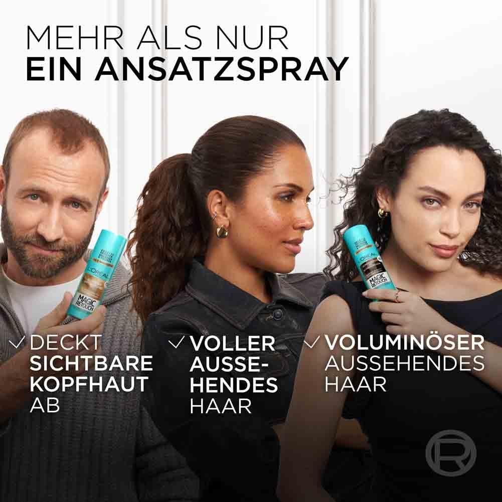 L'Oréal Paris Magic Retouch Ansatz Kaschierspray Schwarz 75ml