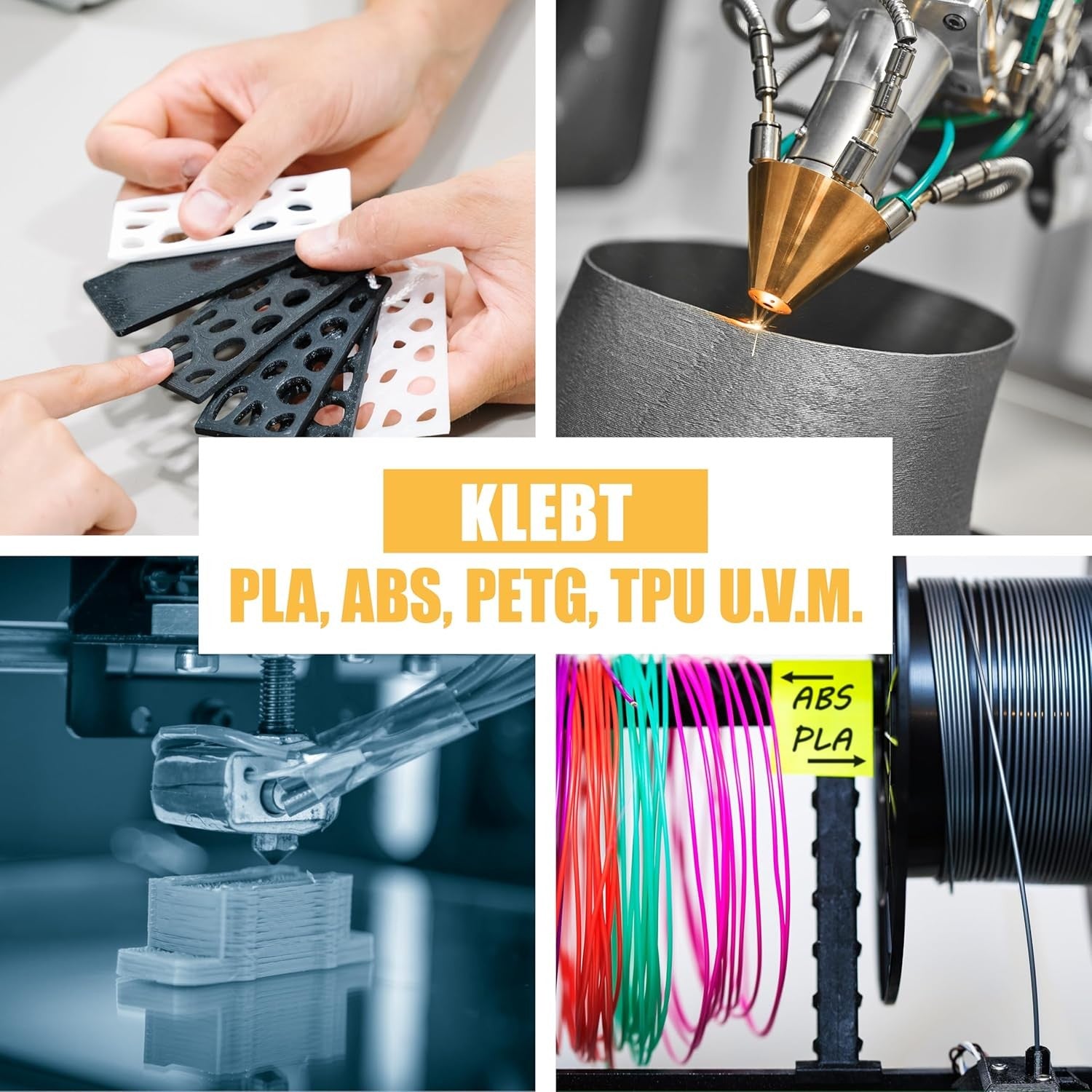3D Druck Sekundenkleber Gel 50g – Extra Stark, Wasserfest & Hitzebest.