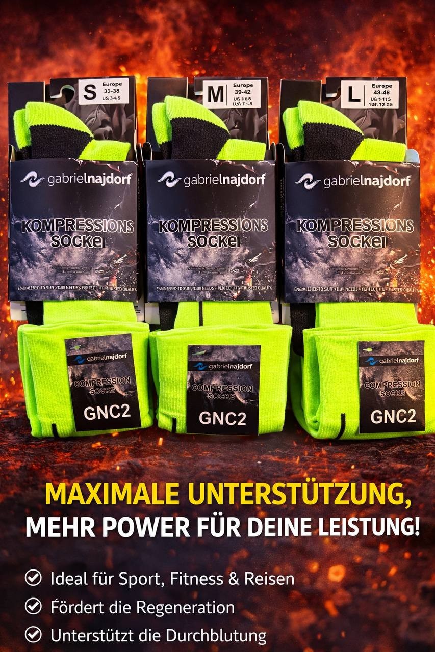 Gabriel Najdorf Kompressionssocken – Maximale Unterstützung & Komfort